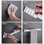 Toilet Washroom Stainless Steel Nordic Towel Bar