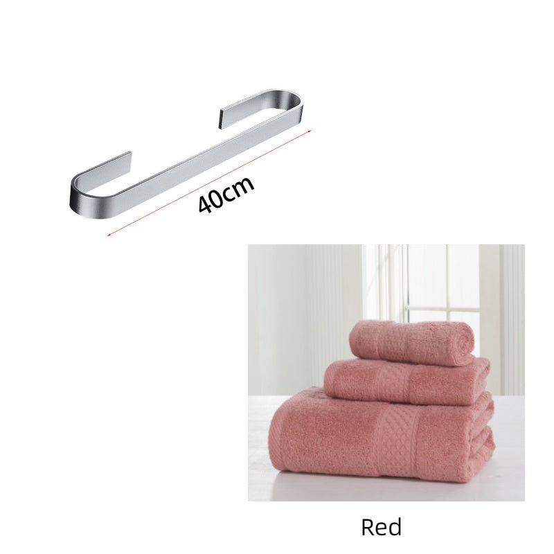Alloy towel rack
