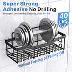 Adhesive Shower Caddy ,Stainless Steel Bath Organizer